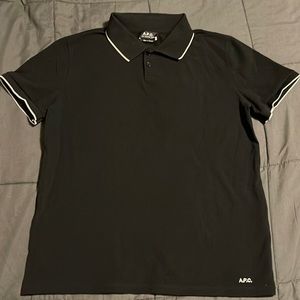 A.P.C Black Polo